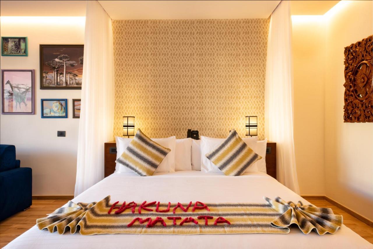 The Mora Zanzibar Hotel Matemwe  Kültér fotó A bedroom at the hotel