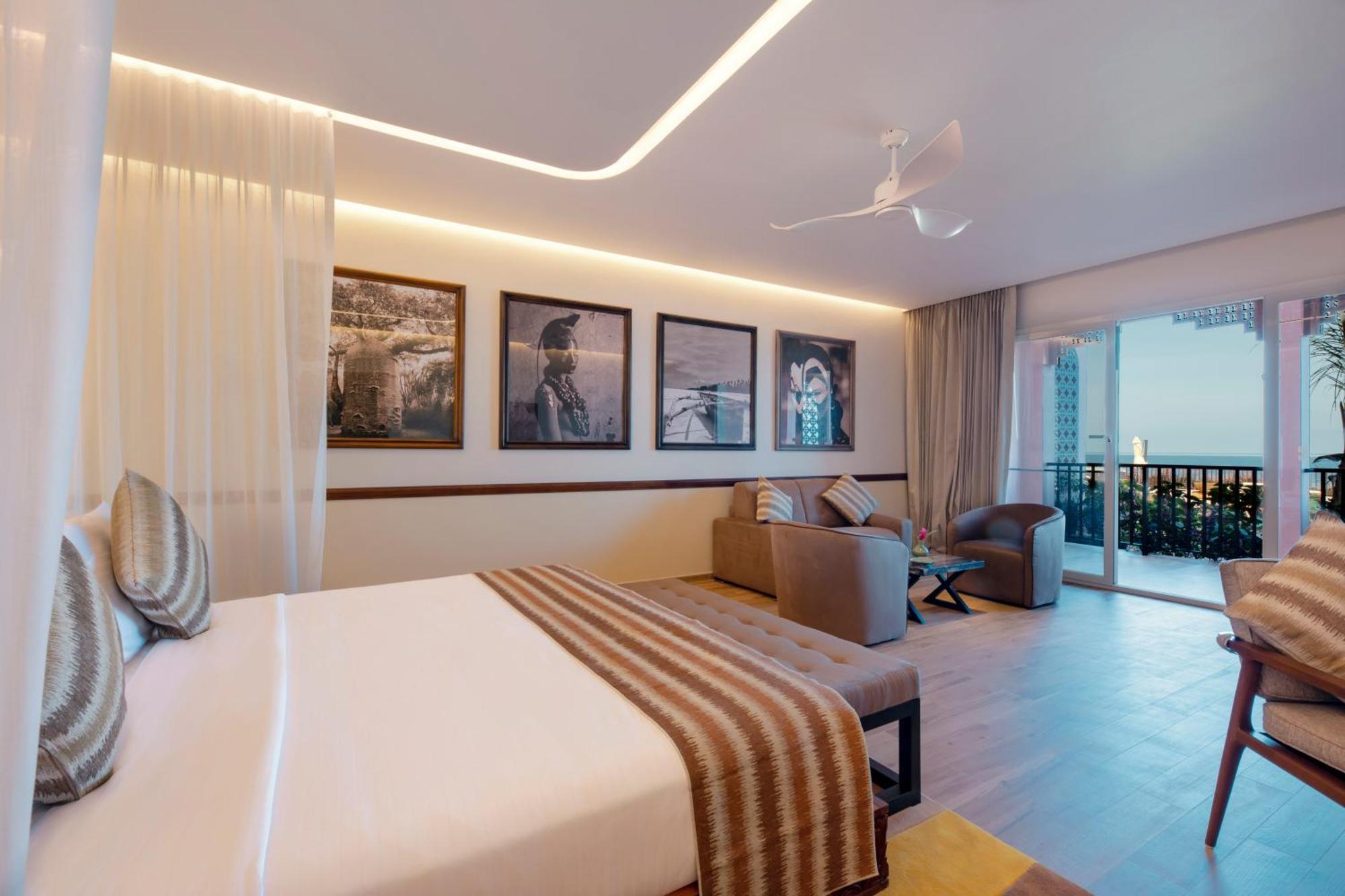 The Mora Zanzibar Hotel Matemwe  Kültér fotó A suite at the hotel
