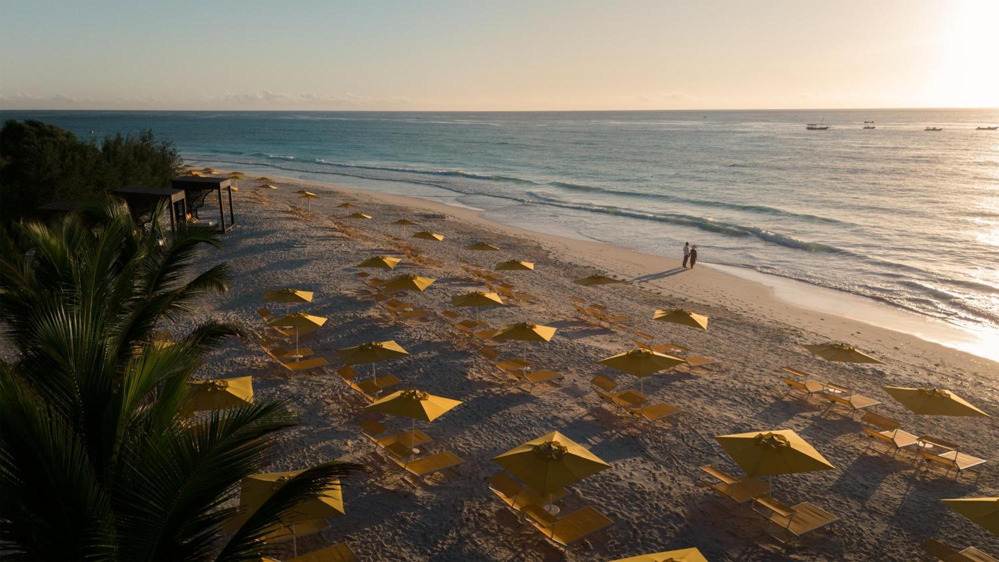 The Mora Zanzibar Hotel Matemwe  Kültér fotó Drying of fish in the beach of Calabar